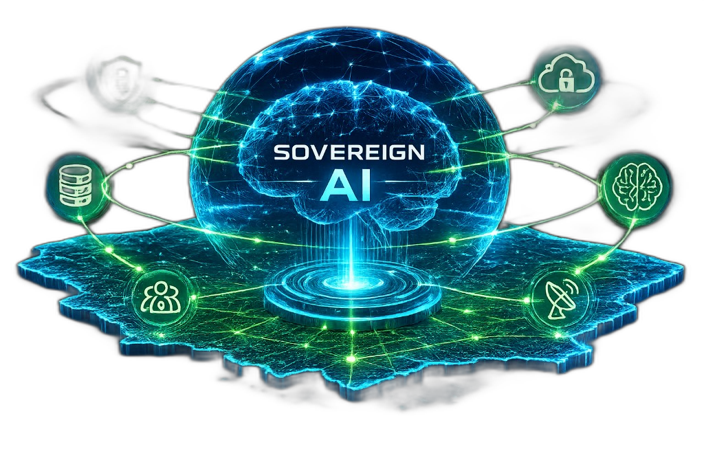 Sovereign AI platform graphic